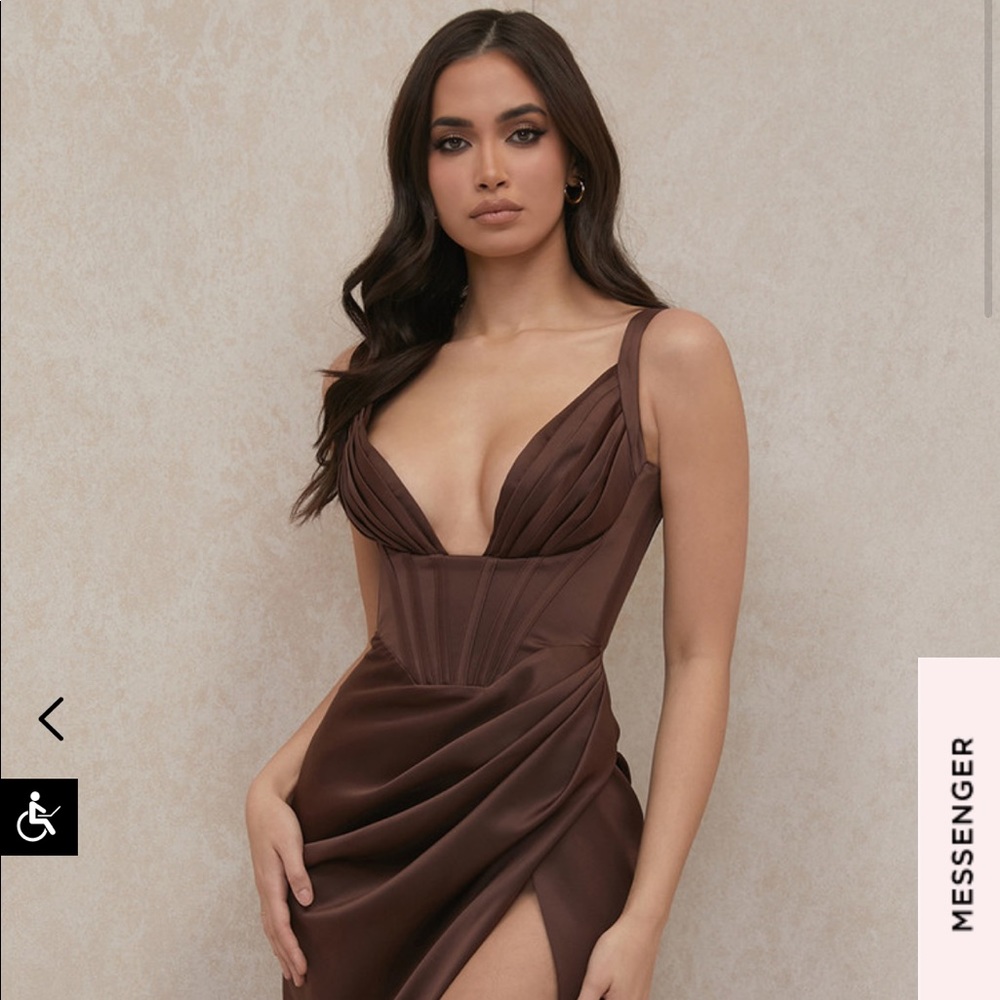 Gorgeous brown dress NWT